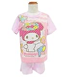 サンリオ マイメロディ 天竺 半袖パジャマ ピンク 100cm