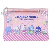 マリモクラフト はぴだんぶい 5th Anniversary フラットポーチ オムスビ W200×H140×D10mm HDV-037