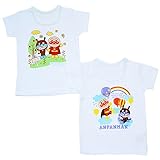 【2枚組】【本体綿100％】2016年 夏物 アンパンマン フライス 半袖Ｔシャツ Anpanman バイキンマン-パープル◇95cm