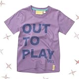 Boys&Girls(ボーイズアンドガールズ)イギリスブランドOUT TO PLAY Tシャツ キッズ 【100cm】【110cm】【120cm】【130cm】【140cm】 4-5y パープル