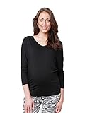 RIPE maternity ドルマンスリーブマタニティトップ サイズS ブラック S6019