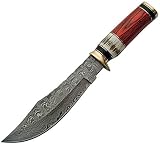 ダマスカスダマスカスBowie w /スチール刃dm1065