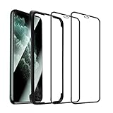 【二枚入り】【ガイド枠付き】iPhone11 Pro/iPhoneX/Xs（5.8インチ）用 ガラスフィルム 保護フィルム 日本旭硝子 【ケースに干渉しない】2.5Dラウンドエッジ加工 完全保護 高硬度9H 気泡ゼロ