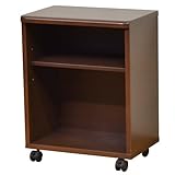 天然木 サイドワゴン 書類整理 ライトブラウン 幅46ｃｍ 高さ58cm SL-07DB