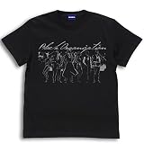 【公式】コスパ 名探偵コナン 黒ずくめの組織シルエット Tシャツ BLACK Lサイズ