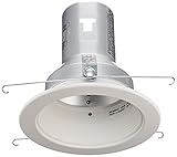 Halo 5001P, 5' Trim Baffle White Trim with White Baffle [並行輸入品]