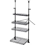 山善(YAMAZEN) キッチンラック 突っ張り 幅30 ブラック TKRO-303*(BK)