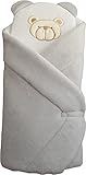 BlueberryShop FLEECE with Pillow Very WARM and Cute Swaddle Wrap Blanket Sleeping Bag baby shower GI