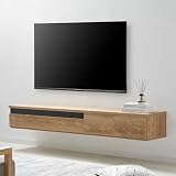 LOWYA ロウヤ テレビボード テレビ台 壁掛け 国産 TV台 完成品 シャビーナチュラル
