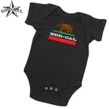 ノーカル NORCAL ベビー ロンパースREPUBLIC ONE PIECEベビーサイズブラックNO2 18MOS