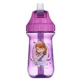 The First Years Disney Junior Sofia the First Flip Top Straw Cup by The First Years [並行輸入品]