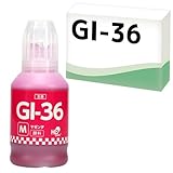 【エコスロ】キヤノン用 GI-36M【 マゼンタ(顔料) 1本 】135ml (純正品と同容量) 特大容量タンク搭載ビジネスモデル用 互換インクボトル GI-36互換 GX7030 / GX6030 / GX5030 / GX4030 / GX5530 / GX6530 / GX7130 / GX5130 対応 商品コード:4425C001