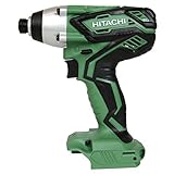 Hitachi WH18DGL Impact Driver 1/4 inch Hex Drive (bare tool - no battery, charger or case) [並行輸入品]