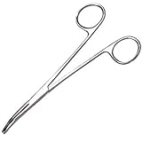 High quality Stainless Steel Curved Hair Pullers, 5-1/2-Inch
