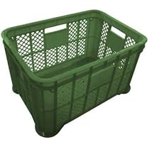 Amazon | 【企業限定】野菜コンテナ(モスグリーン)平底5個 ※1個