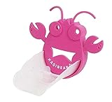 [ピンクのロブスター]子供のためのかわいい漫画の蛇口のエクステンダーシンクハンドルエクステンダー