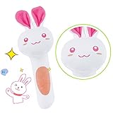 スティックガラガラ　可愛い赤ちゃんベビーおもちゃ 動物の形　にぎにぎ　プレゼント　出産祝い うさぎ