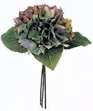 asca 造花 ハイドランジアブーケ ブルーグリーン