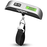 Luxebell 吊りはかり 荷物スケール 旅行はかり デジタルスケール 携帯式デジタル スケール 最大50kgまで量れる (シルバー )