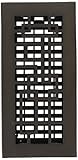Decor Grates 4-inch by 10-inch抽象床登録 AB410-RB 1