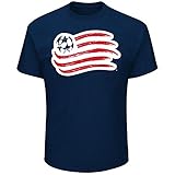 New England Revolution NavyロゴTシャツ XL