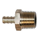 Flair-It 41124 BestPEX Brass Male Adapter - 3/4 x 1/2 MPT [並行輸入品]