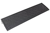 JOTO 段差解消スロープ カーステップ  1枚 幅60cm×高さ4.5㎝×奥行15cm ブラック