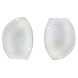 1Pair ユニークな厚い通気性のあるシリコンブレストエンハンサー穿孔されたブラジャーのパッドパッド水着のプッシュアップブースターパッド