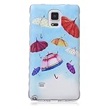 UNEXTATI Galaxy Note 4 対応 ケース 衝撃吸収 高品質 TPU ハード カバー 超薄型 液晶保護 脱着簡単 Samsung Galaxy Note4用 Cover (マルチカラー