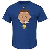 マジェスティック NBAプレイヤー ボーイズ ユース 絵文字Tシャツ L ブルー