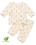 【あるこんたるこん】(J＆T) ベビー ルームウェア アイスパーラー キッズ 7分袖 ハーフパンツ ジュニア 女の子 コットン100％ パジャマ (80)