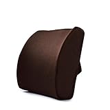 背当てクッション　Yumiki　ランバーサポート クッション 腰まくら 低反発　腰痛 緩和　健...