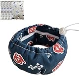 [ＰＡＦＨＬ] 犬クールネック 国産保冷剤付き 首冷やす 暑さ対策 熱中症対策 犬用猫用 首ひんやり 首冷 ネッククーラー (S, 犬お湯)