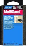 Norton 00935 4-7/8-Inch X 2-7/8-Inch X 1-Inch Fine/Medium Dual Angle Sanding Sponge by Norton Abrasi