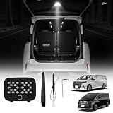 GIMUYA トヨタ 新型 アルファード 40系 ヴェルファイア 増設ラゲッジランプ リヤゲートライト ALPHARD VELLFIRE 40系 AGH4#W AAHH4#W TAHA4#W 2023年6月～ 専用 トランクライト 2段階調光 24連LEDチップ 純正交換 高輝度 色褪せず パワーバックドア アクセサリー 内装 カスタムパーツ 説明書＆取付工具付き
