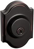 Weslock 01771 – 1-1sl23 Premiere Single円柱デッドボルト、オイル研磨ブロンズ