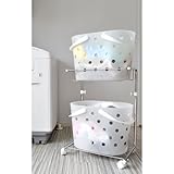 ランドリーワゴン ソフトバスケット2段