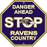 Fremont Die消費者製品f90531スチレンStop Sign – Baltimore Ravens