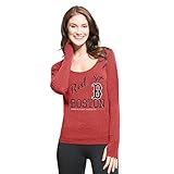 MLB Women 's Dash Long Sleeve Tee L レッド
