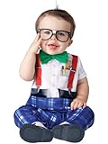 保育園オタクの赤ちゃんの衣装 Nursery Nerd Baby Costume