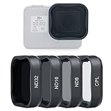 SOONSUN レンズフィルター CPL ND8 ND16 ND32 フィルター GoPro Hero 5 6 7 ブラック ニュートラルデンシティ 円偏光レンズフィルターキット レンズプロテクター GoPro Hero 5 6 7 ブラックカメラ用 4個パック