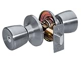 Master Lock TUO0315 Tulip Knob Privacy Door Knob, Satin Nickel by Master Lock