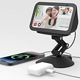 ショー5 スタンド 【第3世代】 Show 5 USB-C充電ポート付き高さ/角度調整可能スタンド 2ポート USB充電ステーション マルチアングル回転 安定スタンド機能 show 5 デスクトップスタンド ブラケット（ブラック）