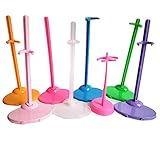 Liebeye 子供 10色人形サポート一般的な使用アクセサリーおもちゃラックフィギュアスタンドブラケット