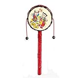 NOQ drum-shaped Rattle /手ドラム/子供の教育玩具
