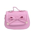 MissとMr　キッズ　フォーマル ポシェッ 2wayバッグ ハンドバッグ 女の子 斜め掛けバッグ ショルダーバッグ　リボン 可愛いお出かけ (ピンク)