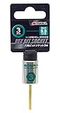 高儀 TAKAGI 六角ビットソケット 3mm