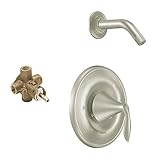 Moen KSEV-P-T2132NHBN Eva Showerhead, Brushed Nickel [並行輸入品]