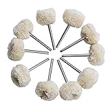 F Fityle 1/8　研磨バフ研磨ウール　綿ホイール　磨きホイール　回転工具　アクセサリー用