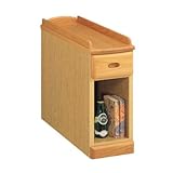 木製 ｽﾘﾑﾅｲﾄﾃｰﾌﾞﾙ幅20cm(OP)引出しﾀｲﾌﾟ/ﾅﾁｭﾗﾙ